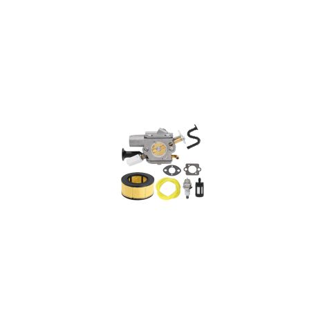 Carburateur Pour Stihl Ms271 Ms291 Ms261 Ms271c Ms291c Ms261c Tronçonneuse Partie Zama Carb C1q-s252,carburateur Tune Up Joints Kit Avec Bougie D'Allumage Filtre À Air Tuyau