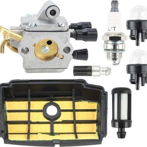 Kit Carburateur 1137-120-0621 For Tronçonneuse Ms194 Ms194t Ms194tc Ms194tce Avec Filtre À Air Et Bougie D'Allumage De Remplacement 11371201604