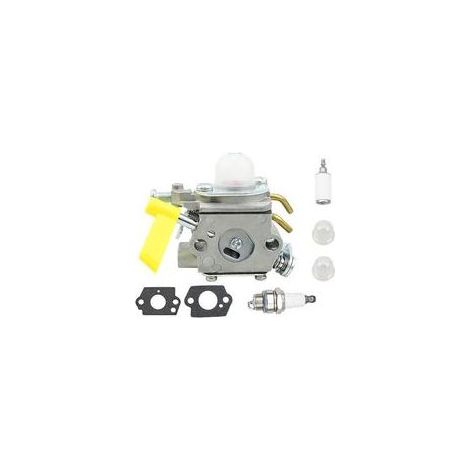 Kit De Réparation De Carburateur 5 Pièces Avec Joints Et Bougies, Compatible Avec Les Carburateurs 30 Cm³ Ry09050 Zama C1u-h60 309368001 (pièces Détachées Pour Tondeuses À Gazon) - Crezuo