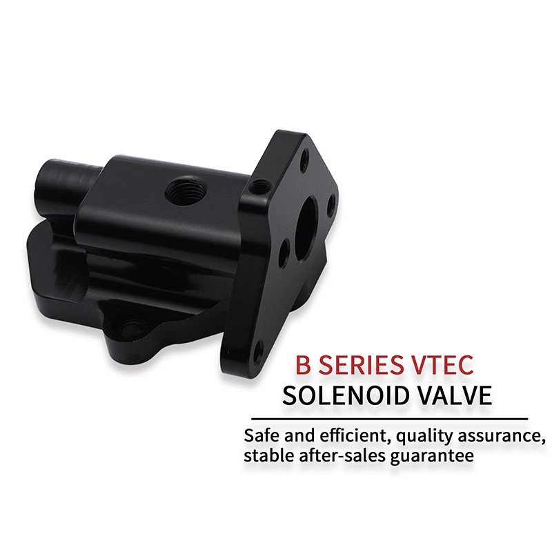 Direktvertrieb Von Schwarz Eloxierten Vtec-magnetventilgehäusen Aus Aluminiumlegierung, Geeignet Für Honda B-serien-vtec-systeme.