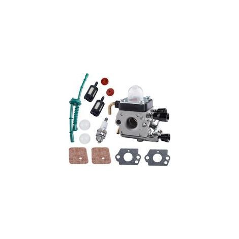 E-rfsey Kit Complet De Carburateur Compatible Avec Stihl Fs45c/fs45l/fs55c/fs55t/fc55/km55r/hl45-13 Pièces De Rechange De Carburateur Haute Performance (facile À Monter)