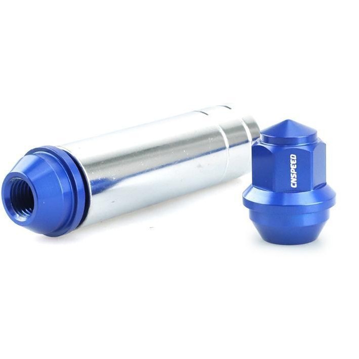 Fahrzeugmodifikation 7075-t6 Aluminiumlegierung Diebstahlsichere Radmuttern 35mm Spitzmuttern M121