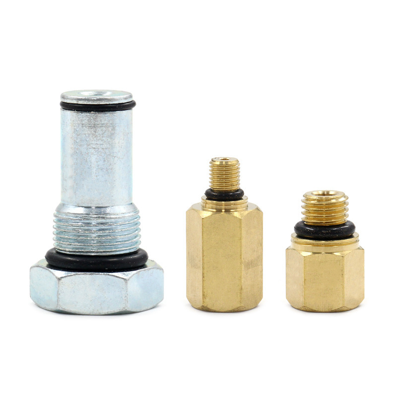 Ford 6.0l Kraftstoffverteilerrohr-adapter-leckpumpen-ipr-ventil-lufttestanschluss-kit (3-teilig)