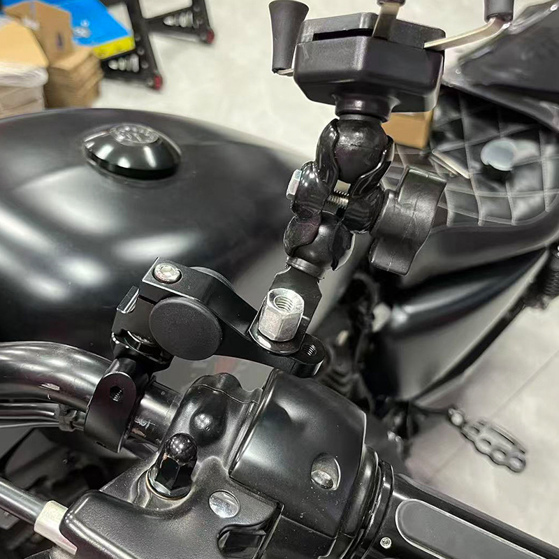 Geeignet Für Motorräder, Geländefahrzeuge, Handy-navigationshalterungen, Multifunktionale Voltmeterhalterungen Und Rückspiegelhalterungen.