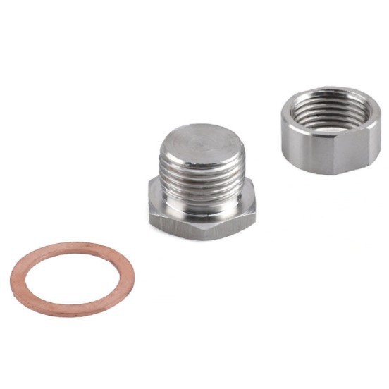 Heißer Verkauf: Lambdasondenstecker M18 X 1,5 Aus Edelstahl 304 Für Autoabgasrohre