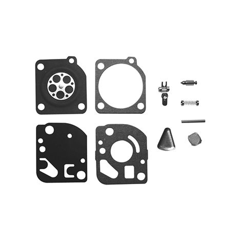 Kit Réparation Membranes Et Joints Carburateur Adaptable Zama Pour Modèle Carburateur C1q Monté Sur Stihl, Shibaura Et Autres .
