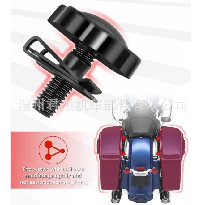 Kompatibel Mit Dem Diebstahlsicherungsschloss Für Satteltaschen Von Harley Davidson (baujahre 1993–2023) Und Den Befestigungsschrauben Für Die Satteltaschenbolzen.