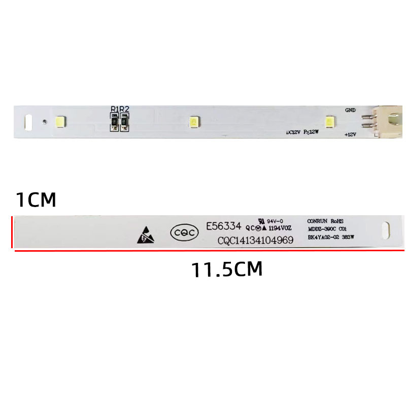 Kompatibel Mit Der Konka Led-streifenleuchte Bcd-388we Für Kühl-/gefrierfach, Neues Zubehör