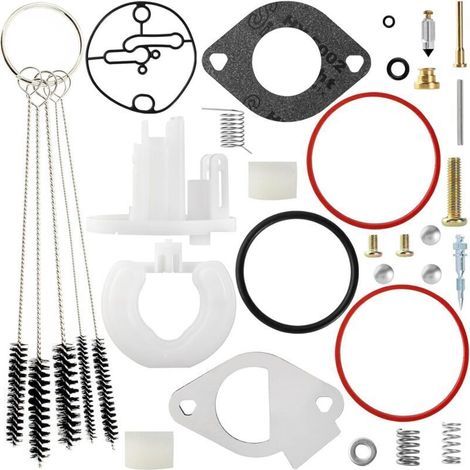 Le Kit De Réparation De Carburateur 796184 Est Compatible Avec Les Kits De Révision De Carburateur Nikki 698787. 699900. 699521. 792369 Et 790032. Et Convient Aux Moteurs Craftsman De 11 À 19 Ch. Réfé