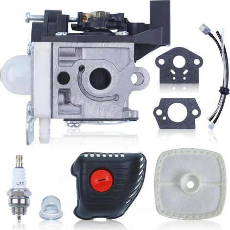 Carburettor Kit For Srm-225 Pas 225 Gt225 Gt-225 Srm225 Pe225 Pe-225 Pas225 Lawn Mower With Oil Hose Cap + Spark Plug Replacement Rb-k93 A021001690