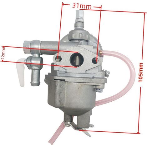 Pièces De Flotteur En Carbone De 30 Mm Pour Carburateurs Td33, Td40, Td43, Td48, Cg400 Type 40-7 Convient Aux Débroussailleuses Kaaz Td33, Td40, Td43, Td48, Cg400 Et Autres Moteurs.