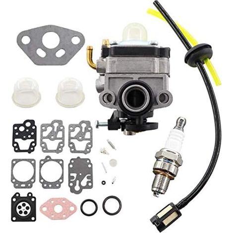 Vurahome - Carburateur Et Membrane Joint Réparation Kit Pour Tb475ss Tb525cs Tb146ec Tb475ss Tb490bc Tb425cs Essence Taille-haie Carburateur Kit De Pièces De Rechange Fiable Remplacer Wyl-229 753-0429