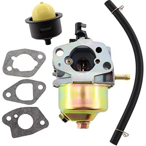 Carburateur Avec Joint Pour Tondeuses Scheppach Lmh400pm – Alimentation Fiable – Optimise Performances Tondeuse – Compatible Rotenbach Rm1 20 Bae
