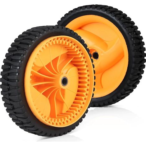 Lot De 2 Roues Tondeuse 53 Dents Compatible Avec Craftsman Partner Electrolux Mcculloch Rally Et Autres Tondeuses À Gazon