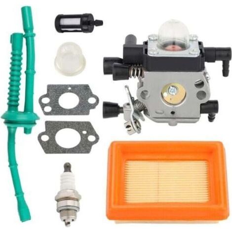 Carburateur C1q-s202 Avec Kit De Conduite De Carburant Pour Filtre À , Xu,air Pour Le Moteur De Barre Franche Stihl Mm55 Mm55c Remplace 4601 120 0600 -