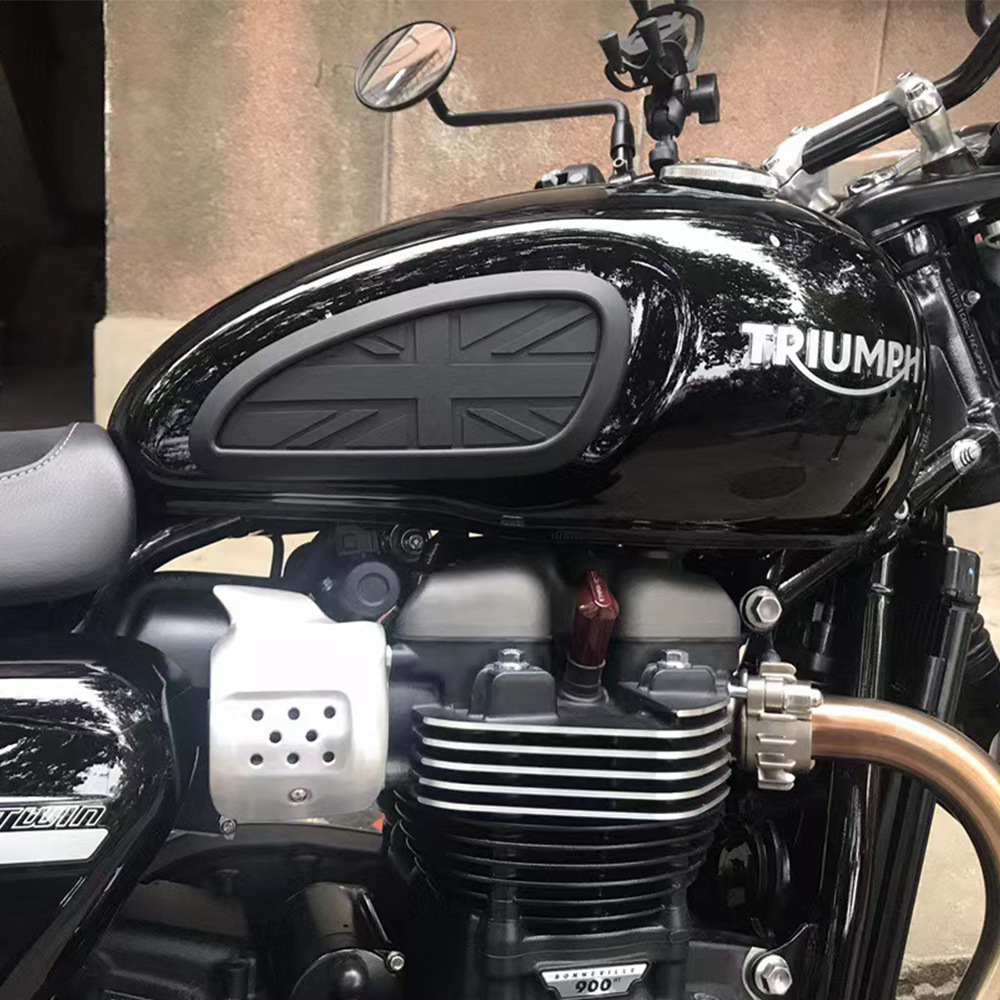 Universeller Antirutschaufkleber Für Retro-kraftstofftanks Der Motorräder Triumph T100/t120 Und Flash 300 Von Qianjiang.