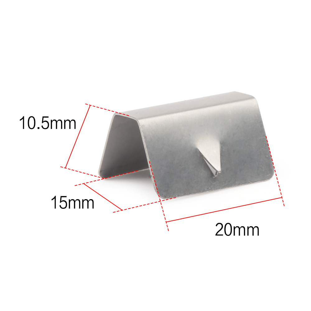 Windschutzscheibenclips Für Heko G3 Windschutzscheiben Und Regenschutz - Metallclips