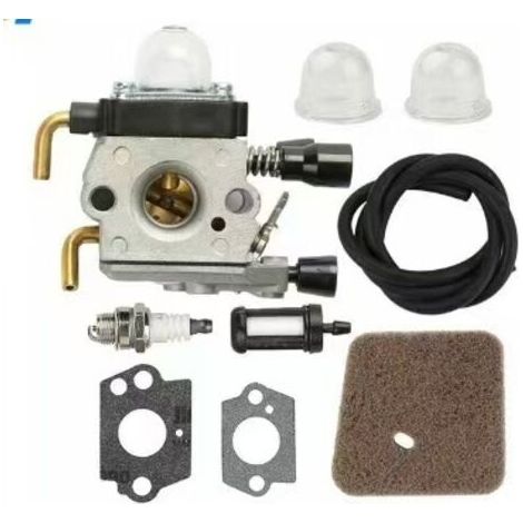 Vurahome - Hippotech Carburateur Avec Conduite De Carburant Pour Stihl Hs75 Hs80 Hs85 Hl75 Hl75k Fh75 Ht70 Ht75 Km80 Km85 Km85r Sp80 Sp85 Fc75 Fc85 Taille-haie Taille-bordure