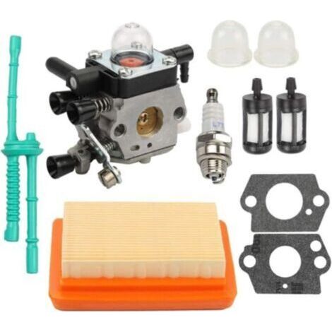 Carburateur Zama C1q-s202 Avec Filtre À Air Et Kit Complet Pour Stihl Mm55 Mm55c - Remplace Pièces 4601-120-0600