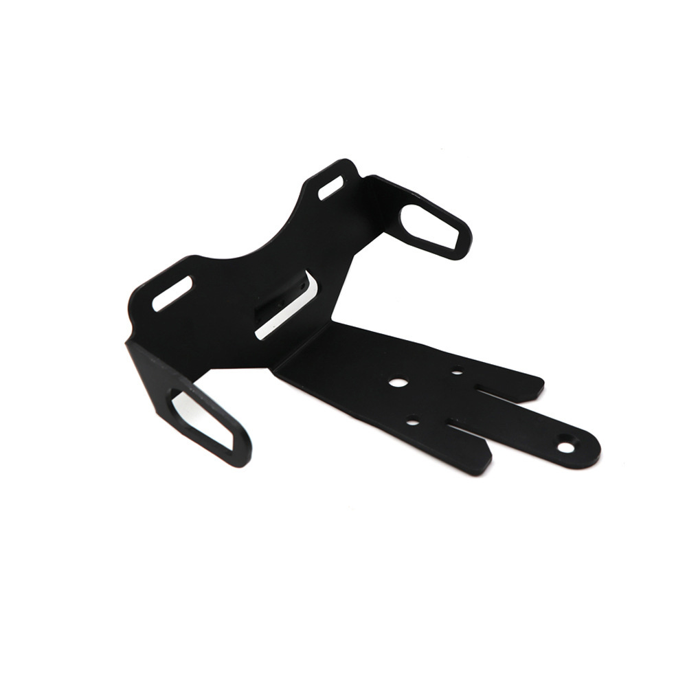 Kompatibel Mit Kawasaki Er-6n/f Ninja 650 Motorrad-modifikationsteilen, Kurzem Heck-kennzeichenhalter Mit Beleuchtung.