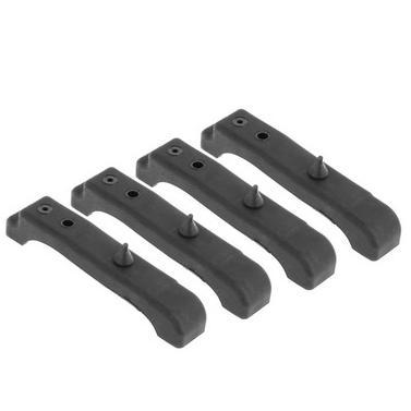 4012-326-682s Schwarze Gummi-kühlermatte Mit Vier Kernen Für Gm, Buick, Chevrolet Und Gmc
