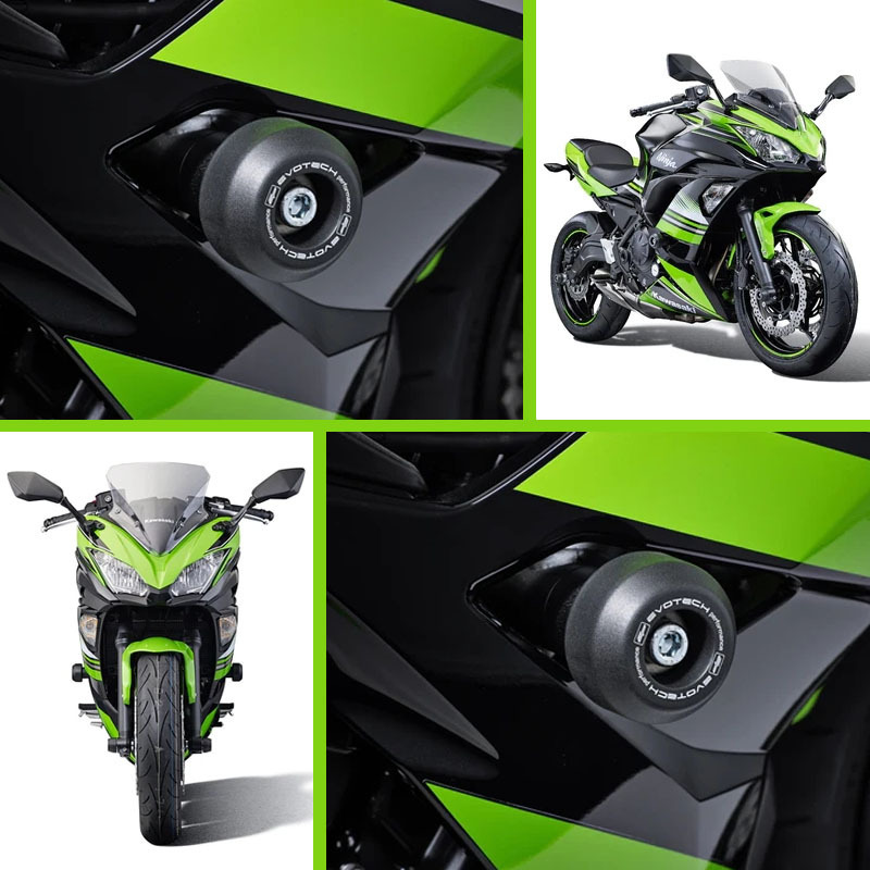 Passend Für Kawasaki Ninja 650 2017-2023, Modifizierter Fallschutzball Aus Ep-gummi