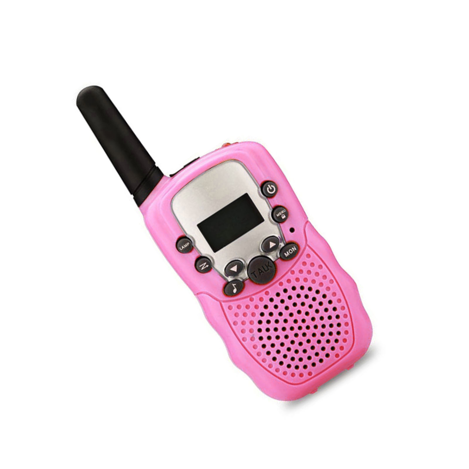 Set Mit 2 Kinder-walkie-talkies, 3 Km Reichweite, Klarer Klang, Tragbare Radios, Kinderspielzeug, Rosa.