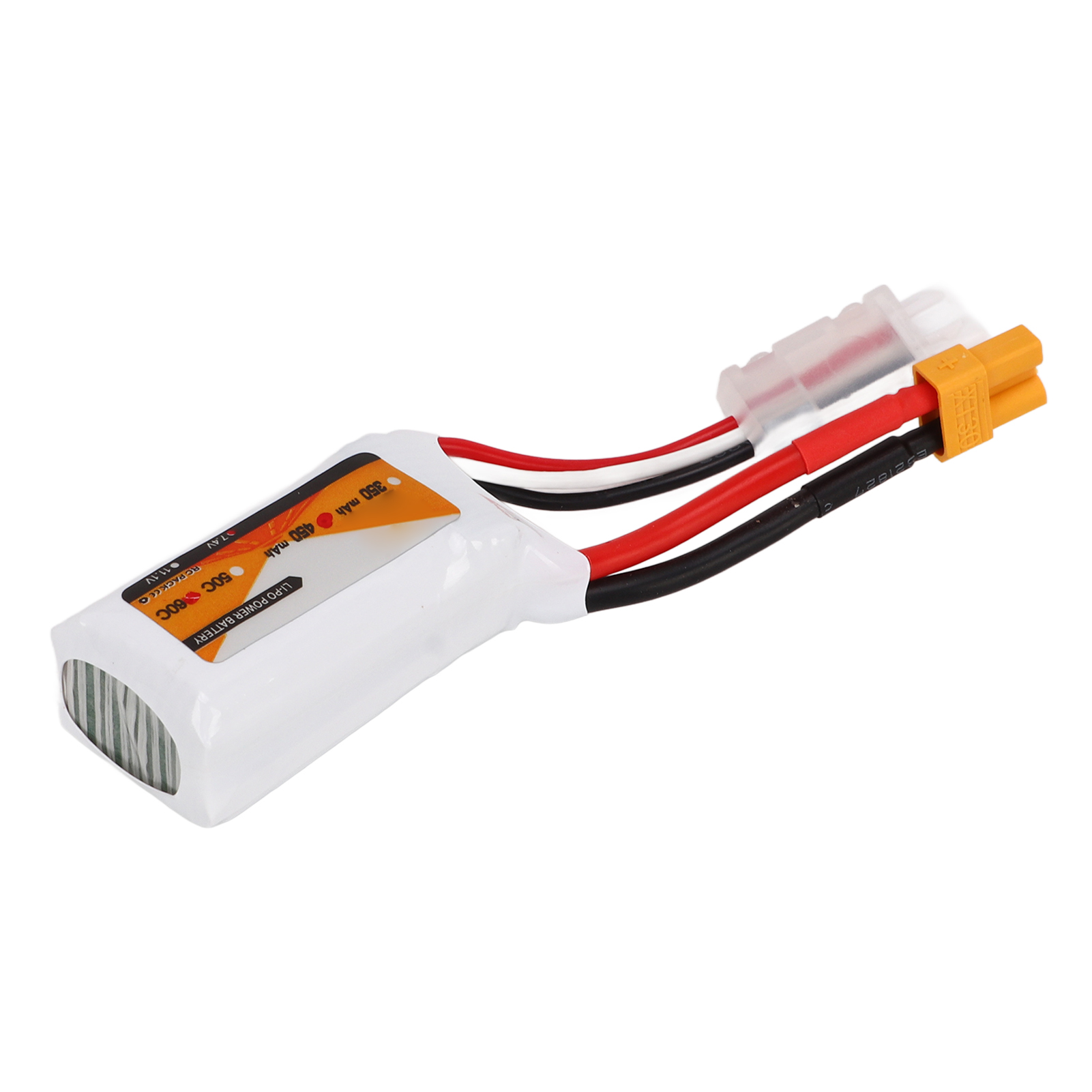 450 Mah Lipo-akku, 60c Entladerate, 7,4 V, 2s, Xt30-anschluss, Stromversorgung Für Rc-fahrzeuge Und -flugzeuge.
