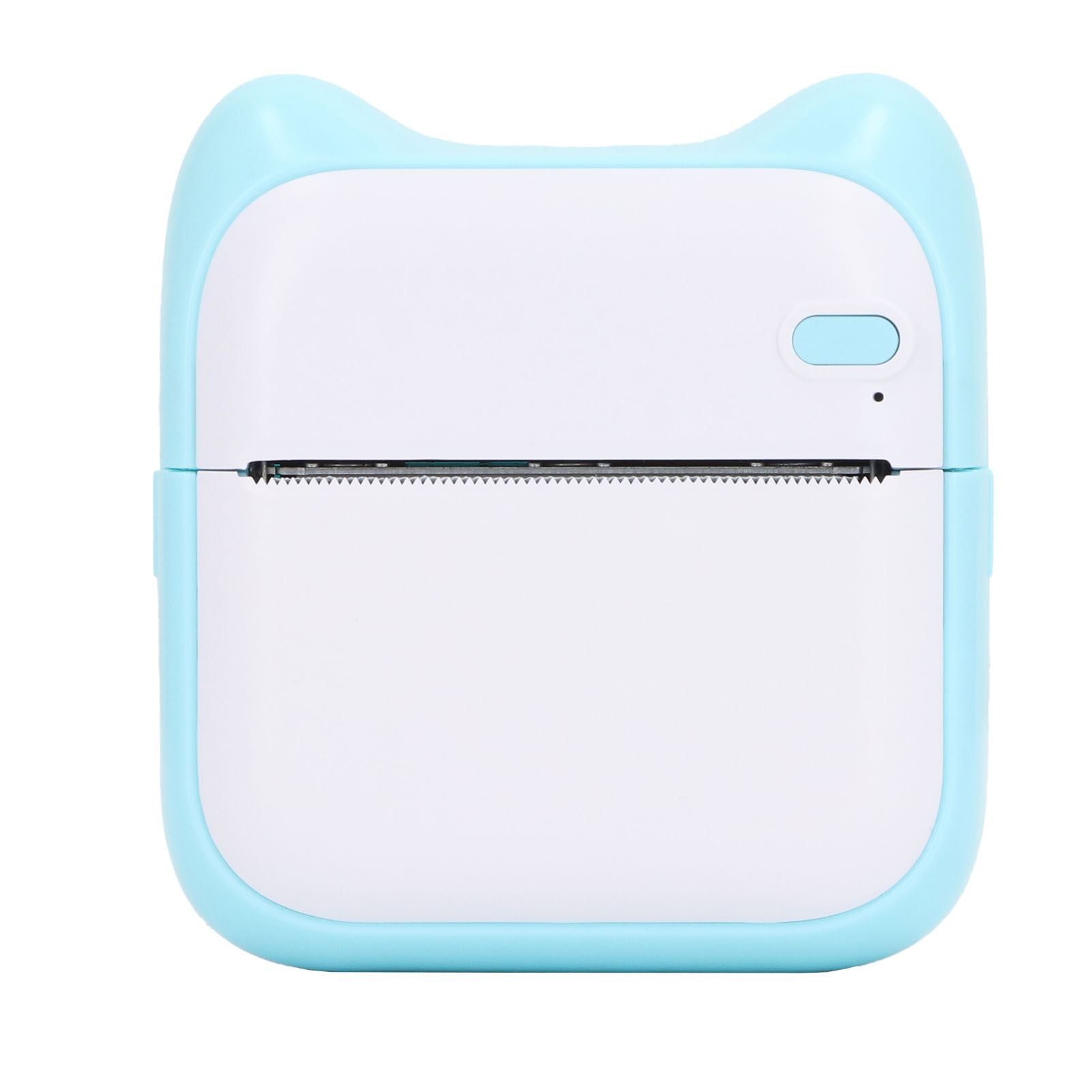 Thermodrucker Im Taschenformat Mit Bluetooth-verbindung, Inklusive Papier Zum Notieren Falscher Antworten (blau).