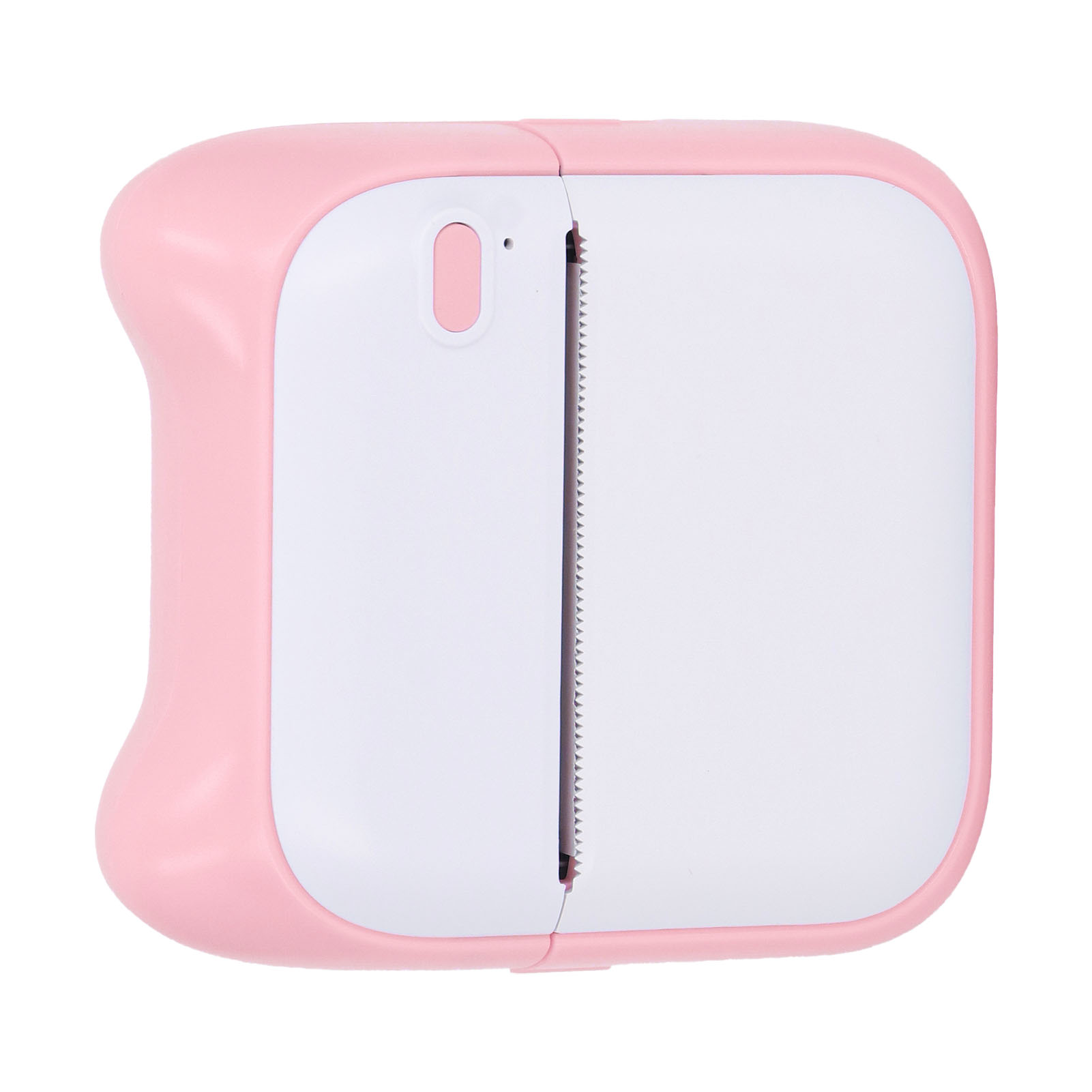 Mini-taschendrucker Mit 5 Papierrollen, Bluetooth-drucker, Thermodrucker Für Etiketten, Fotos, Notizbücher, Rosa.