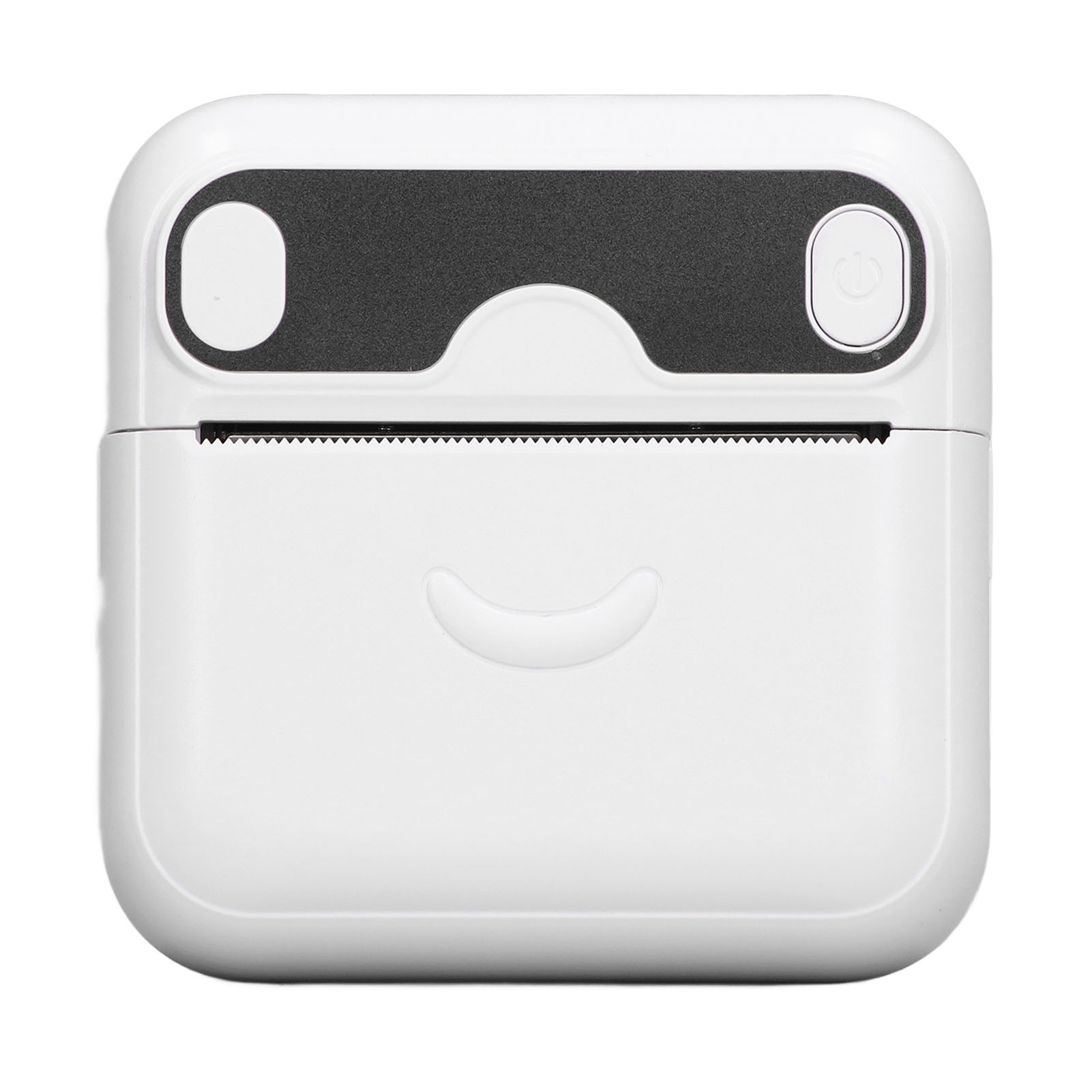 Tragbarer, Tintenloser Thermodrucker Mit Bluetooth Für Falsche Fragen (weiß) – Set Zum Drucken Falscher Fragen