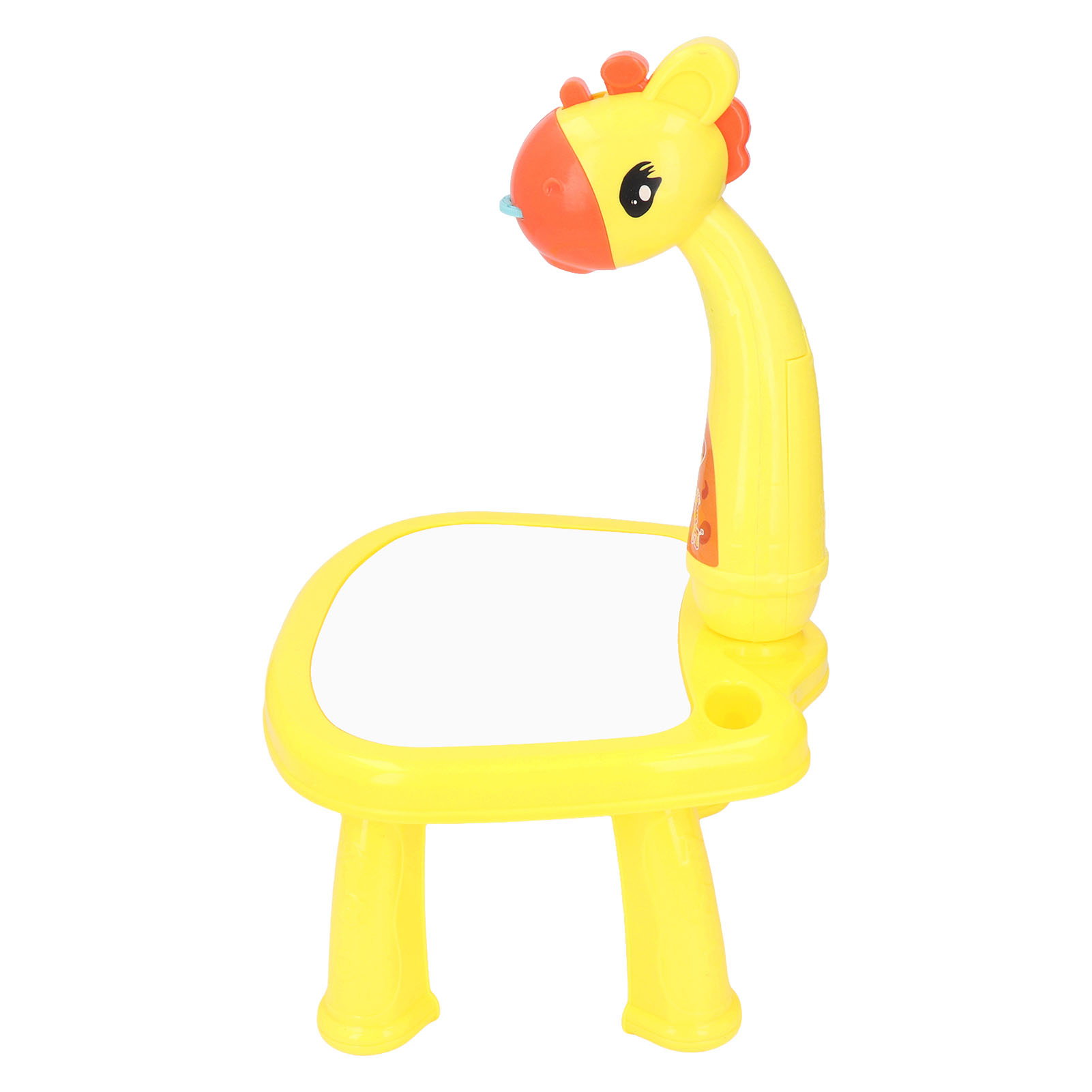 Giraffenprojektor, Multifunktionstisch Zum Malen Und Musizieren, Spielzeug Für Kleinkinder, Gelb