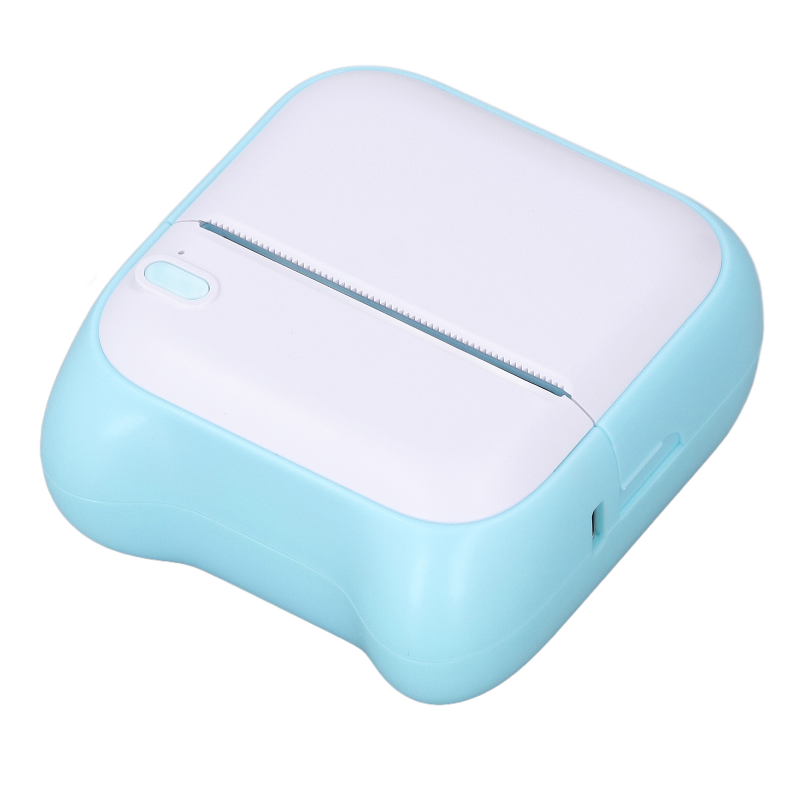 Mini-thermodrucker Im Taschenformat Mit 5 Papierrollen, Drahtlosem Hd-druck Und Sticker-erstellungsfunktion Für Lernmaterialien Und Notizen.