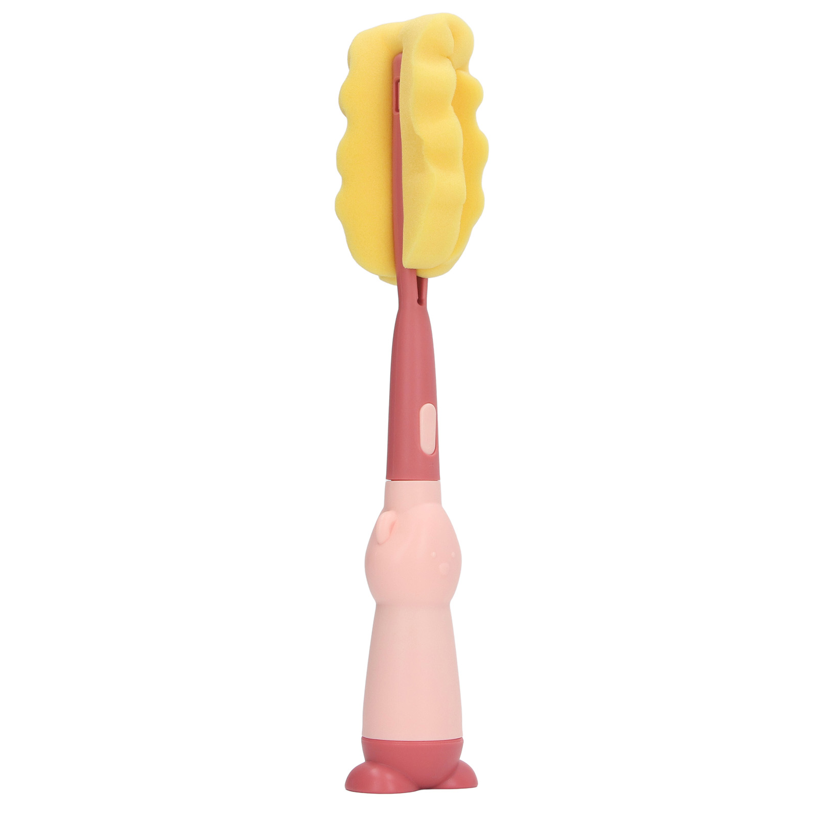 3-in-1 Flaschenbürsten-set Aus Weichem, Verschleißfestem Und Langlebigem Silikon Zur Reinigung Von Babyflaschen Im Haushalt (rot)