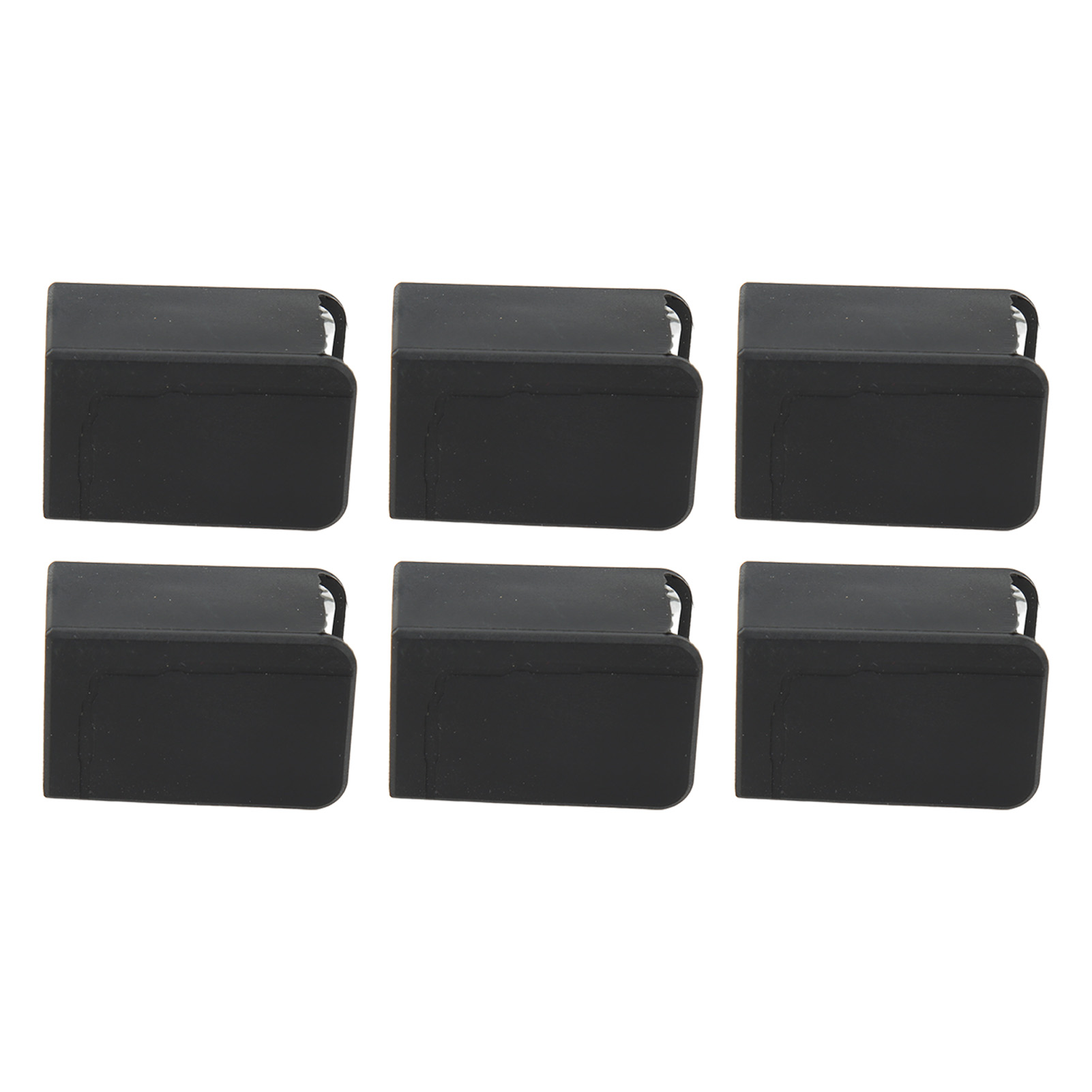 20 U-förmige Eckenschützer Aus Flexiblem Und Strapazierfähigem Silikon, Ideal Für Möbel Und Auch Für Babys, In Schwarz.
