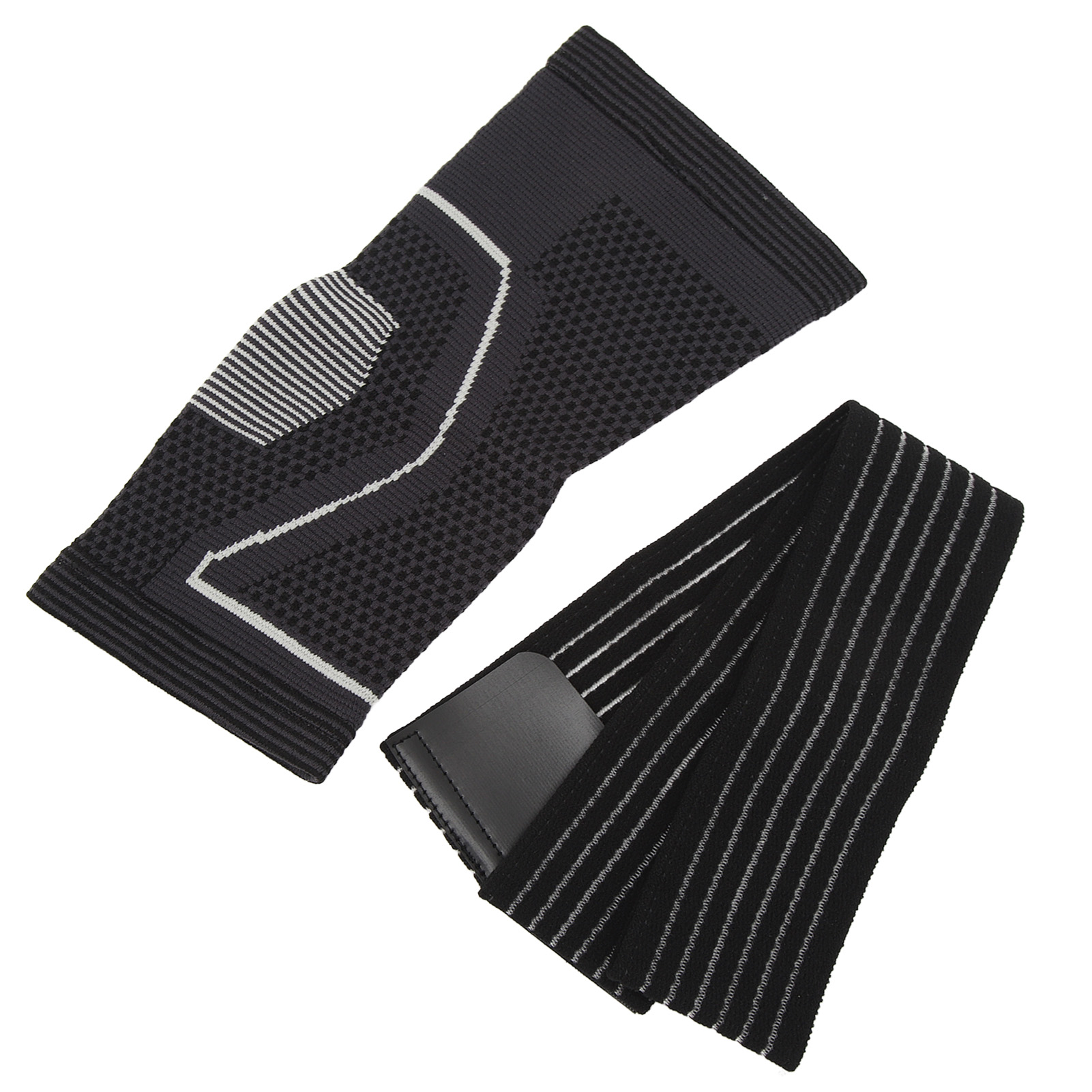 Kompressions-knöchelbandage Zur Linderung Von Plantarfasziitis, Verstellbare Knöchelstütze Aus Nylon, Ideal Für Sport Und Körperliche Aktivitäten, Größe L/xl.