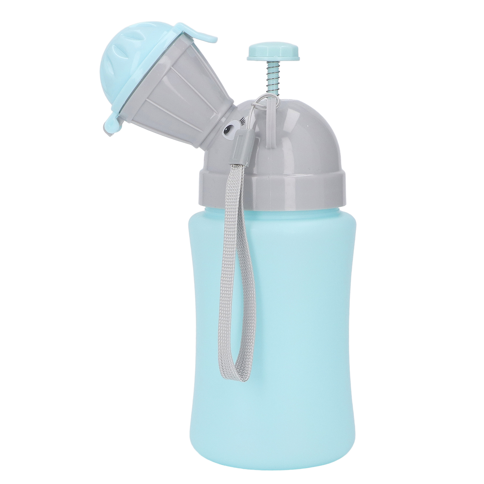 Urinalbecher Für Kinder, Leicht, Tragbar, Notfallurinal, Töpfchen, Toilette Für Babys Und Kleinkinder, Blau, Für Jungen.