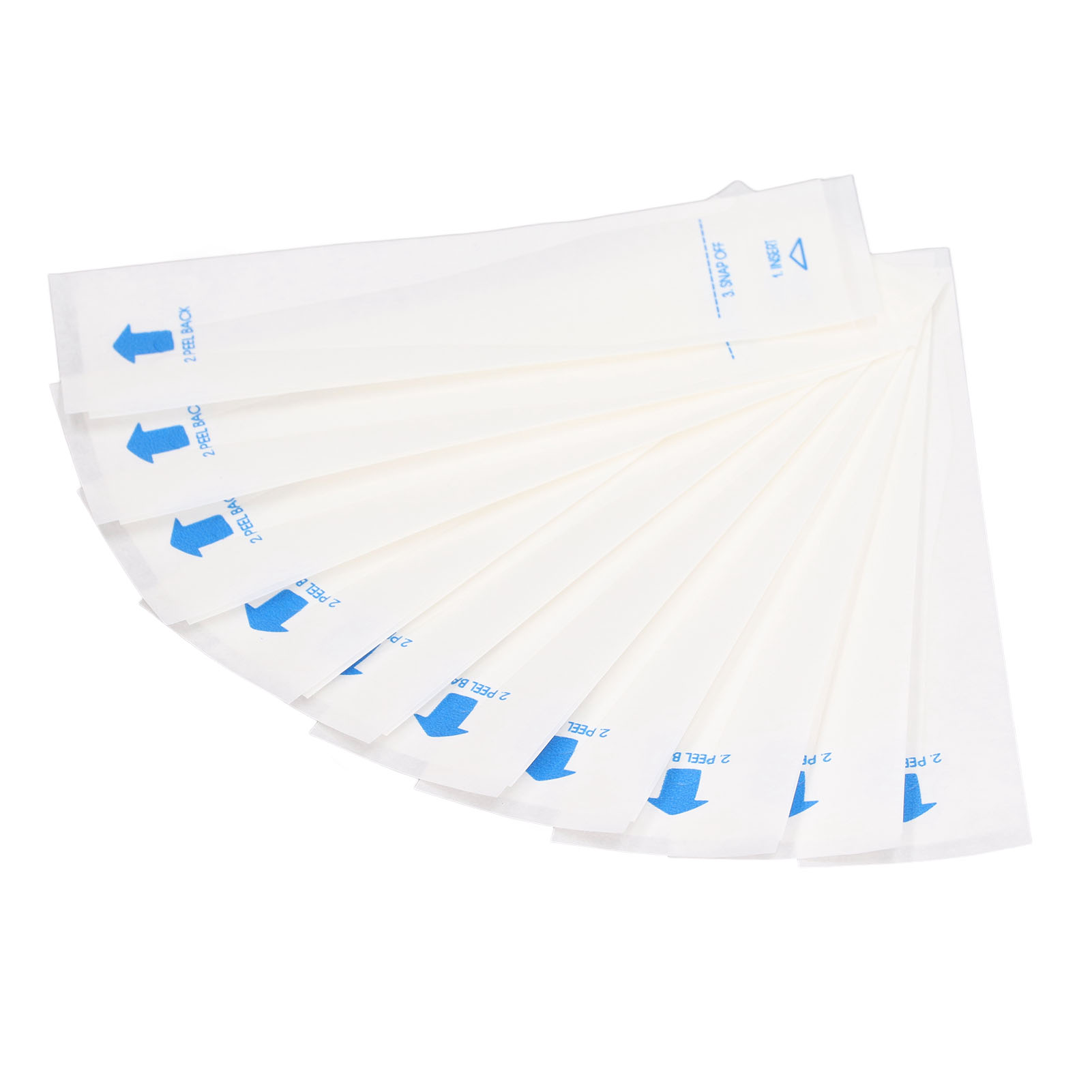Packung Mit 100 Einweg-schutzhüllen Für Thermometerfühler, Hergestellt Aus Sicherer Pe-folie/papier, Geeignet Für Den Gebrauch Zu Hause, Im Krankenhaus Und Auf Reisen.