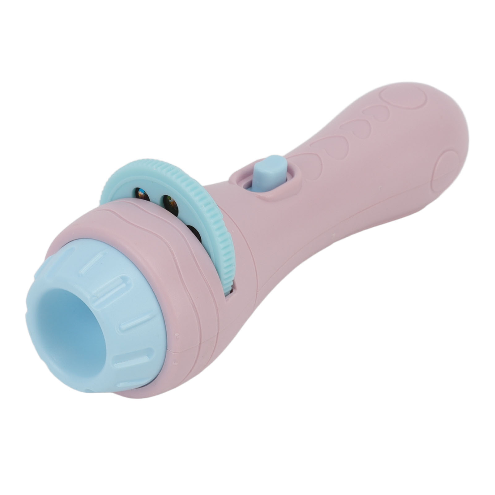 Mini-taschenlampe Im Cartoon-design, Niedliche Lernlampe, Frühkindliches Lernspielzeug, Rosa.