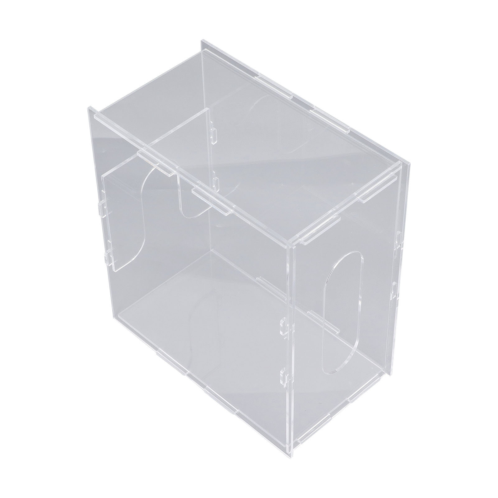 Set Mit 2 Wiederverwendbaren, Transparenten Acryl-organizern Zur Aufbewahrung Und Zum Einfrieren Von Muttermilch, Zubehör Für Das Stillen Zu Hause.