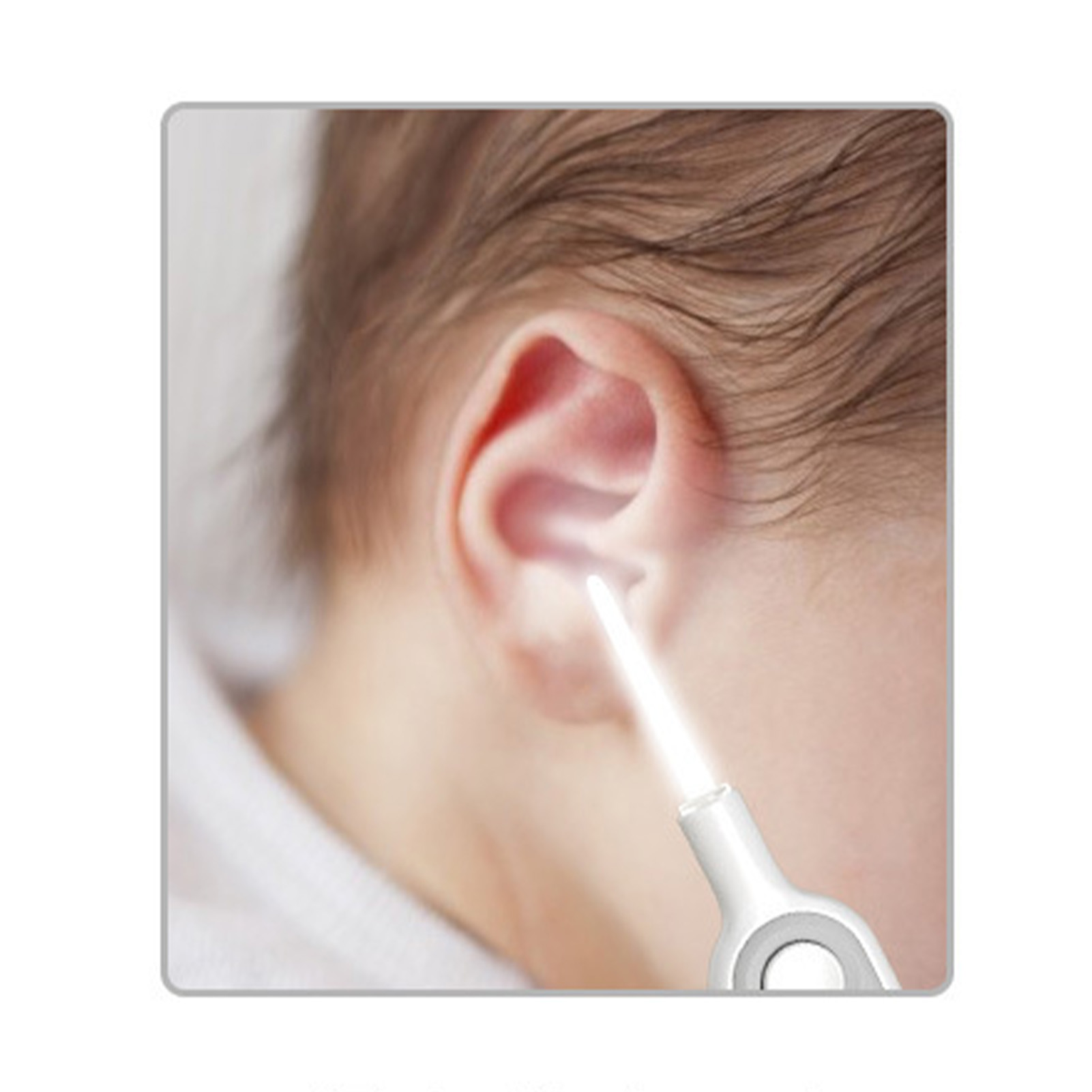 Ohrenlöffel Mit Led Und Abgerundeter Spitze Zur Ohrenschmalzentfernung, Helle Ausleuchtung Und Klare Sicht – Ideal Für Kinder.