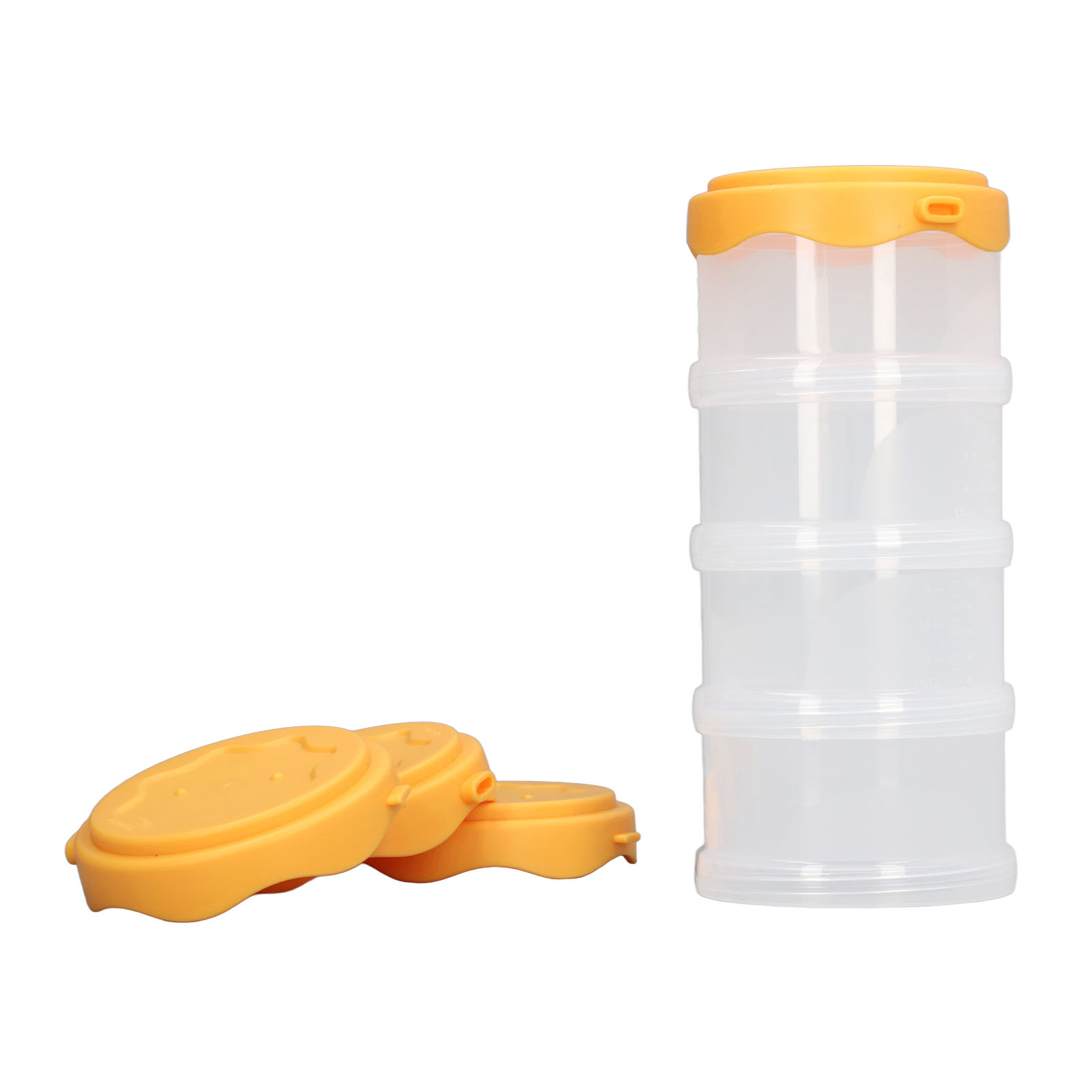 Set Mit 4 Wiederverwendbaren, Auslaufsicheren, Tragbaren, Wasserdichten Und Multifunktionalen Babynahrungsbehältern, Geeignet Zum Einfrieren.