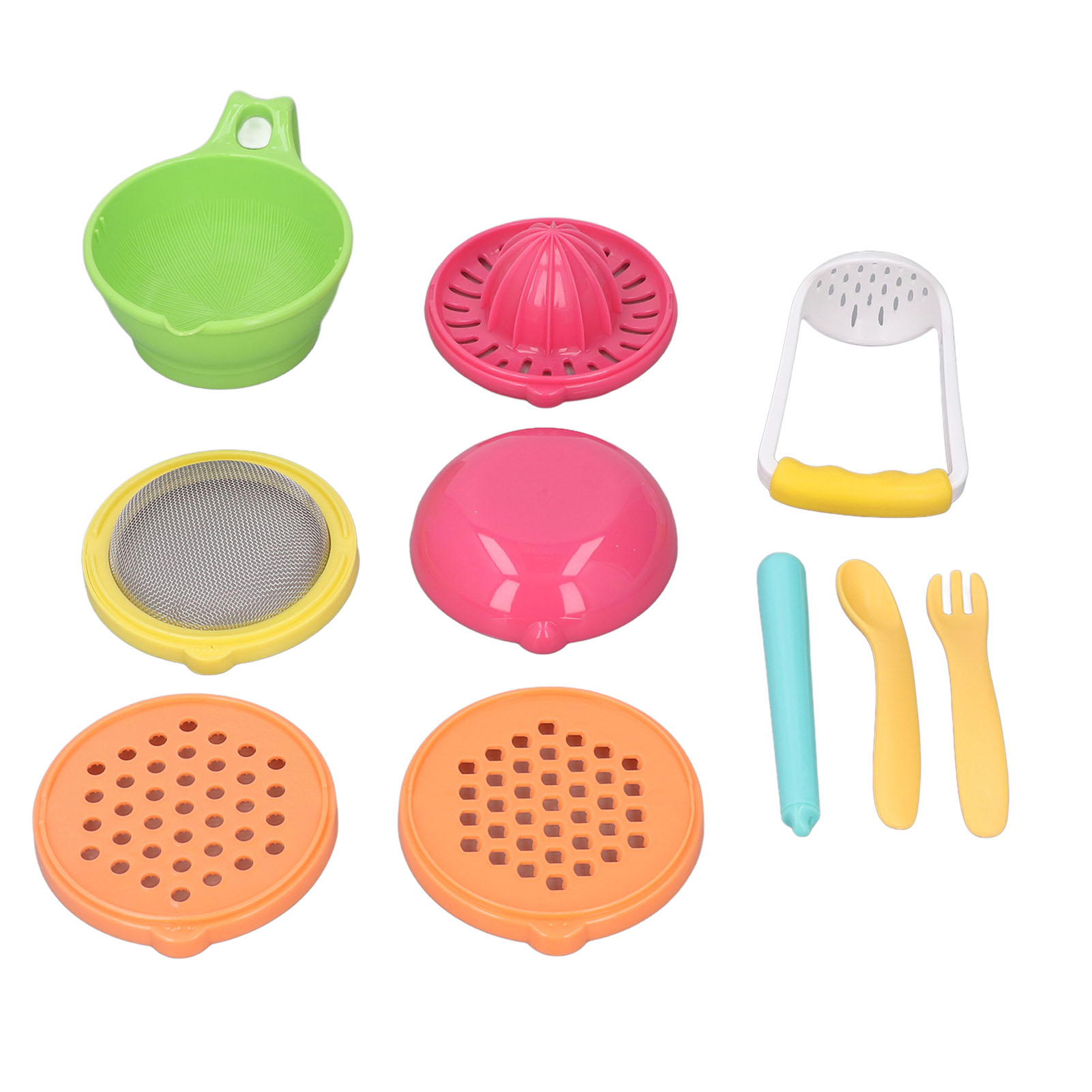 Multifunktionaler Manueller Babynahrungszerkleinerer, Ideal Zum Zerkleinern, Mahlen Und Kochen Von Lebensmitteln.