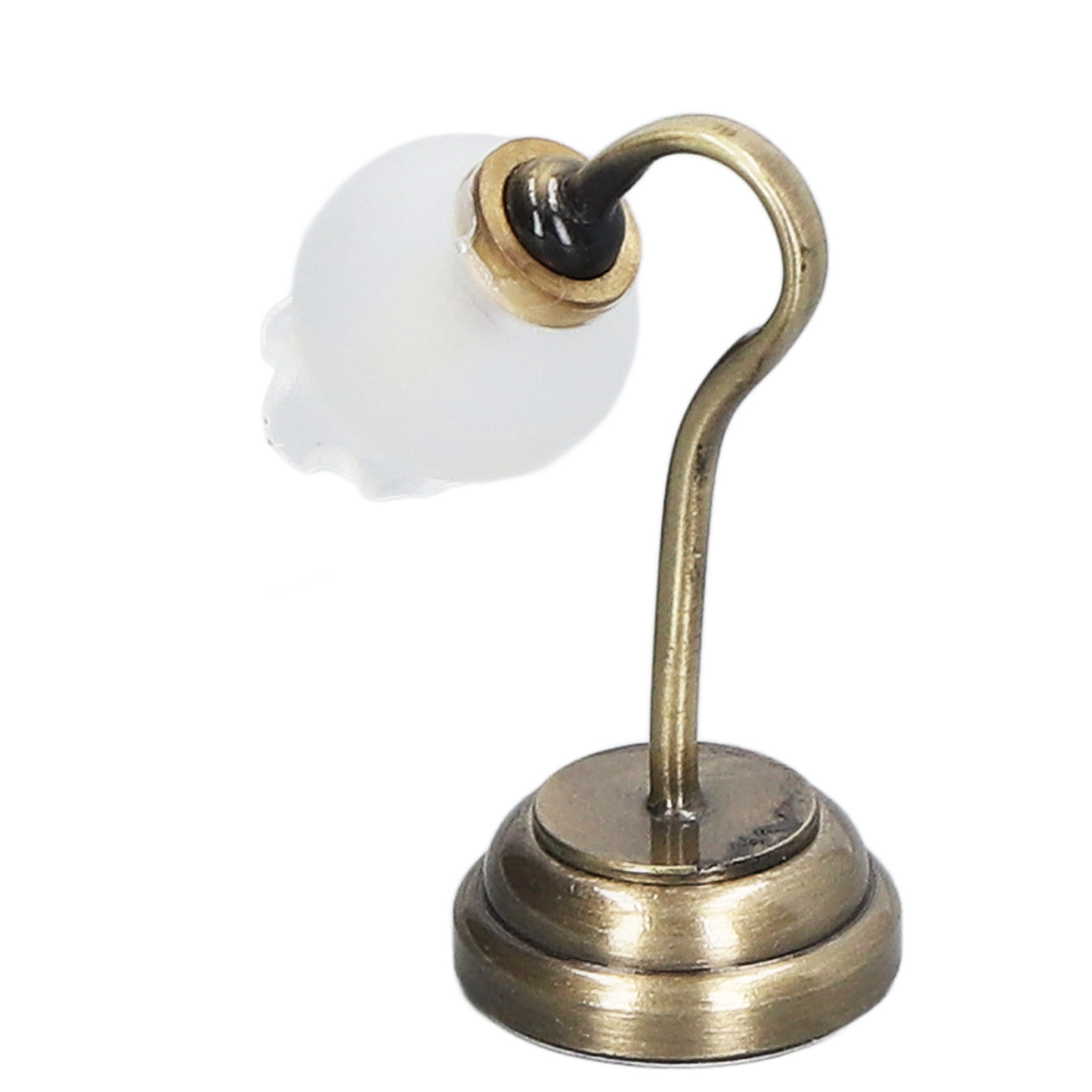 Miniatur-blumenlampe Im Maßstab 1:12 Mit Sanftem Licht, Die Die Beleuchtung Von Puppenhäusern Simuliert.