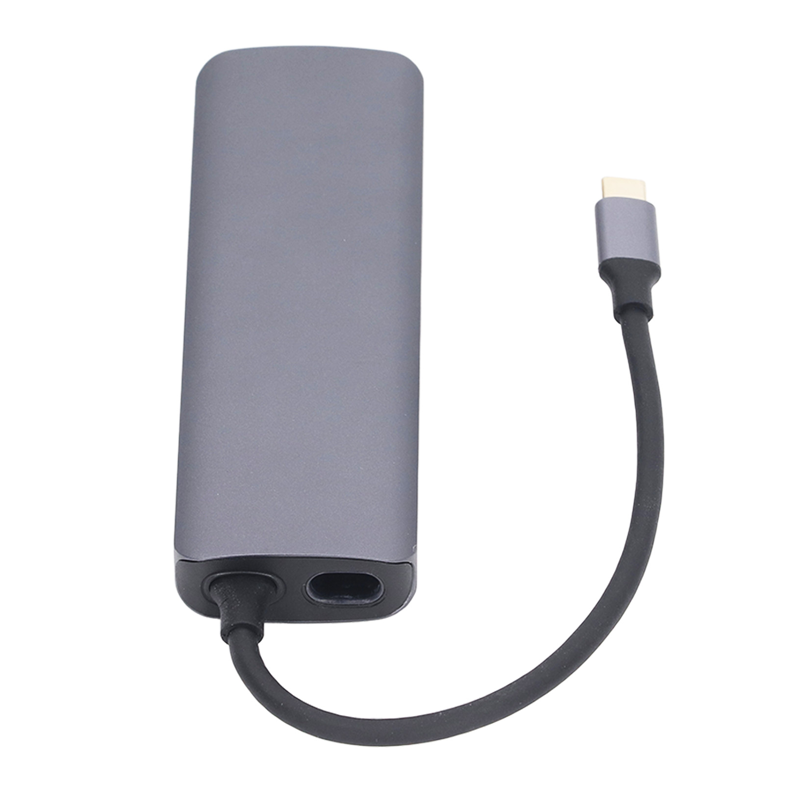 9-in-1-dockingstation Aus Aluminiumlegierung Mit Usb-typ-c-hub Und Dual-monitor-dockingadapter.