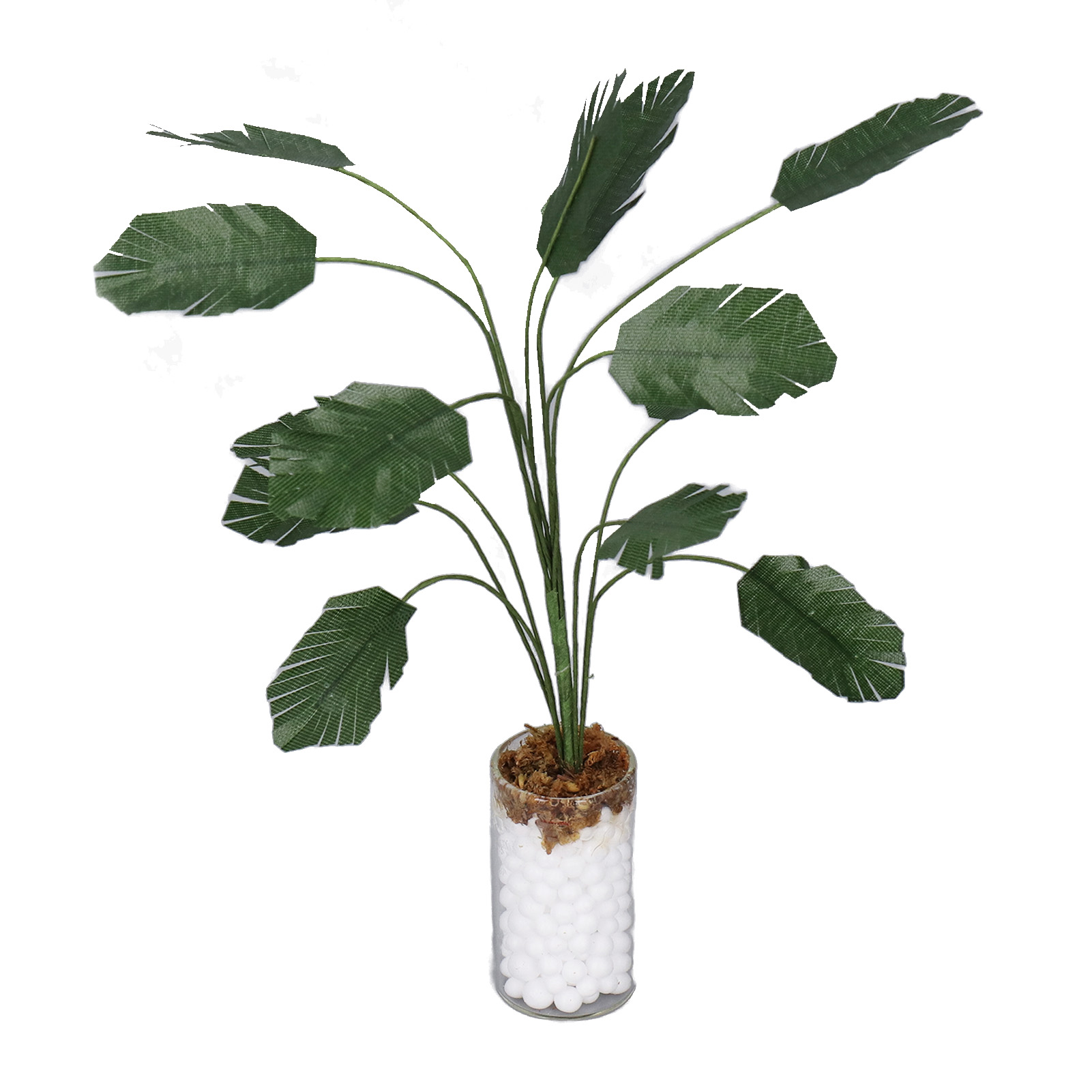 Miniaturpflanzen Für Puppenhäuser Im Maßstab 1:12, Realistische Bananenbaum-simulation, Bonsai-dekoration (maßstab L)