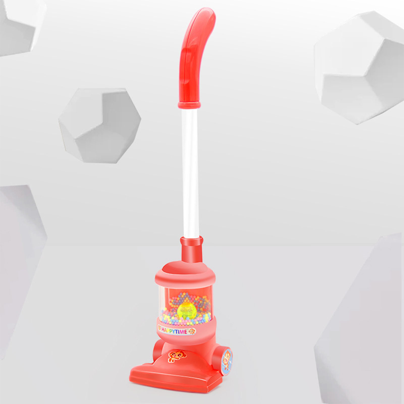 Spielzeugstaubsauger – Realistischer Haushaltsstaubsauger Für Kinder, Orange.