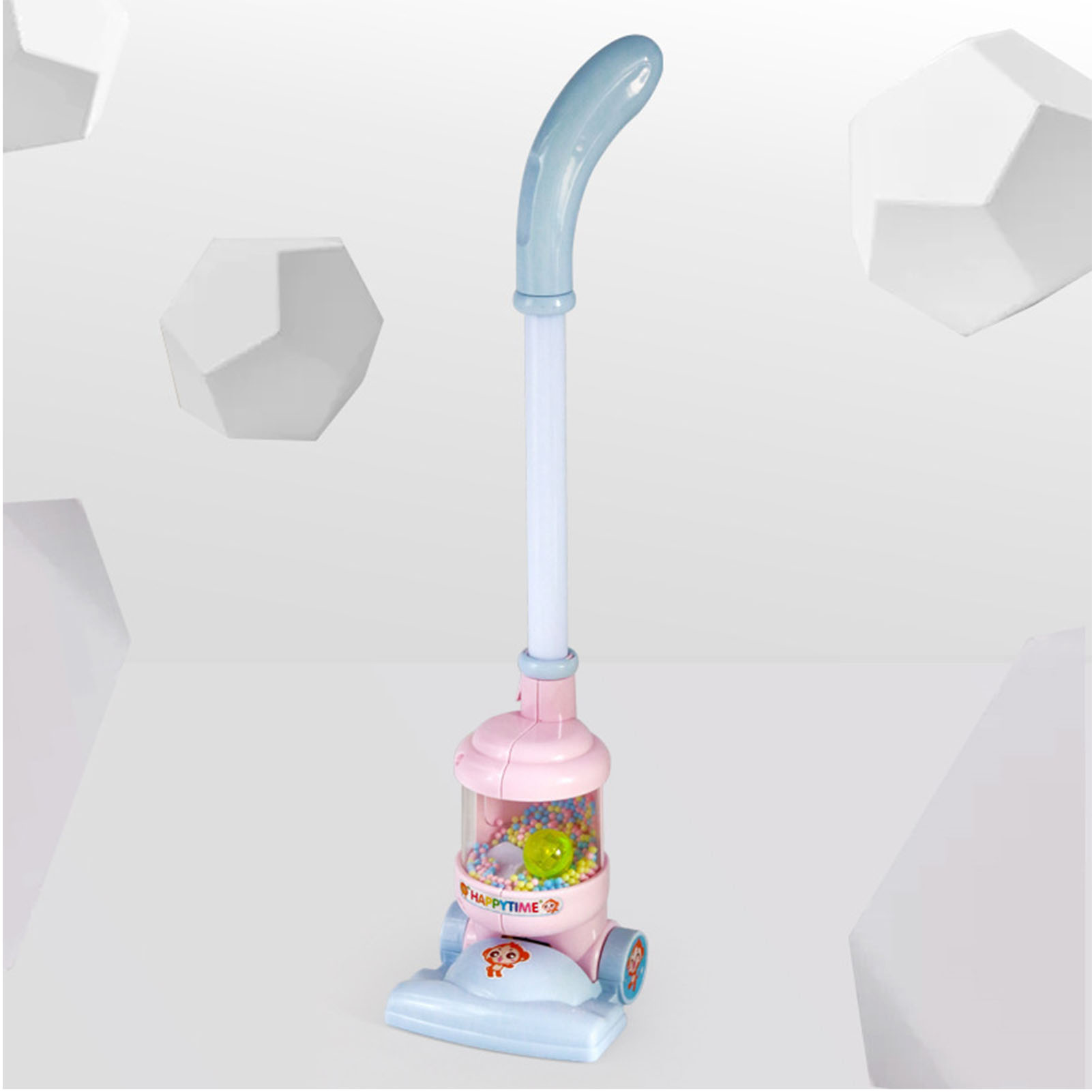 Spielzeugstaubsauger, Realistische Nachbildung Eines Haushaltsstaubsaugers Für Kinder, Blau.