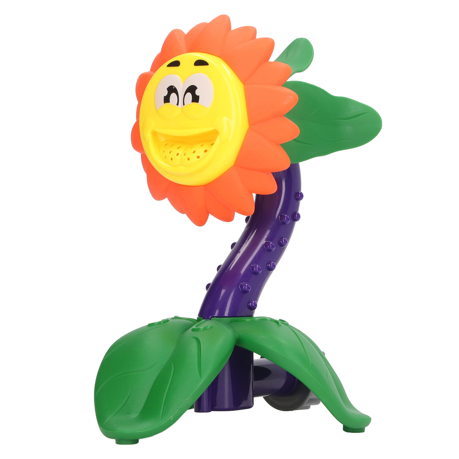 Sonnenblumenförmiges Wassersprinkler-spielzeug Für Den Garten – Ein Niedliches, Sich Drehendes Spielzeug, Das Wasser Spritzt, Ideal Für Kinder.