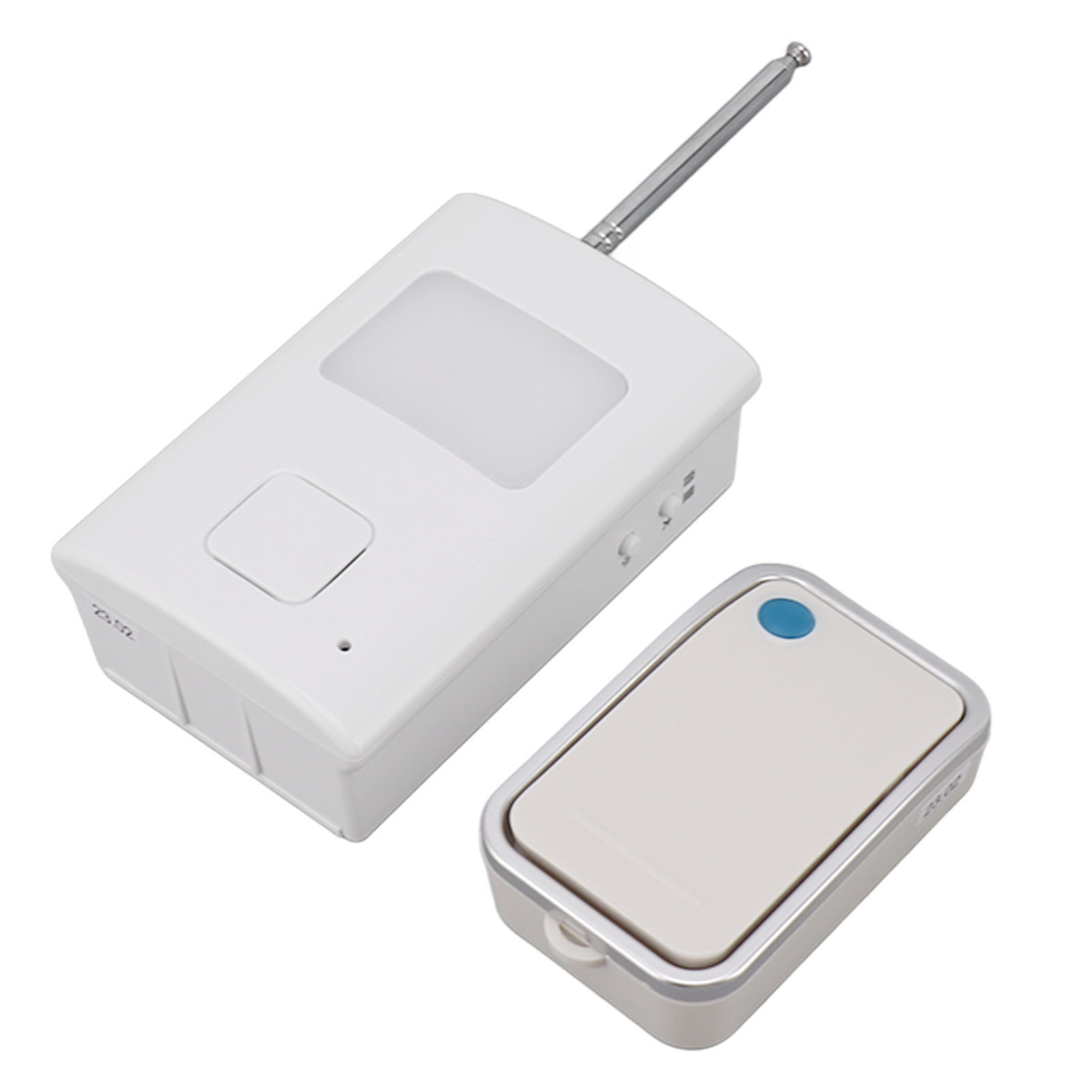 Kabellose Türklingel Mit 1 Sender Und 1 Empfänger, Blinkender Led-leuchte Und Notruftaste.